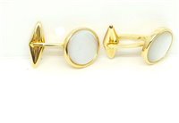 Gemelos Lorenza Gioielli Hombre in Oro Madreperla GE06OG - GE06OG